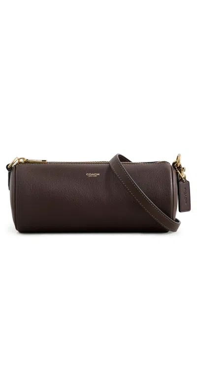 Coach Barrel Bag Maple In Brown
