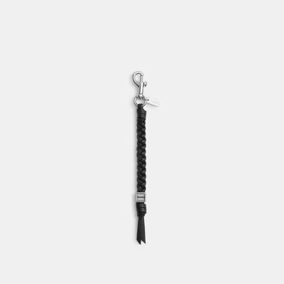 Coach Bead Bag Charm In Black