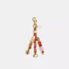 Coach Beaded Cluster Bag Charm In Multi