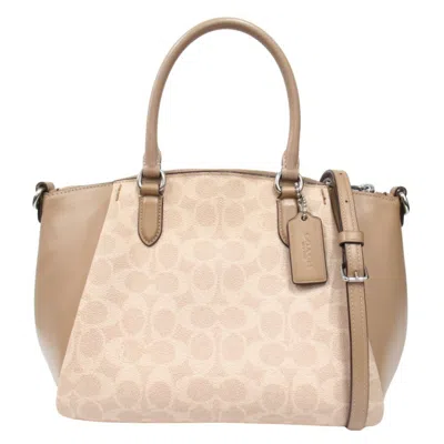 Pre-owned Coach Beige Tote Bag ()