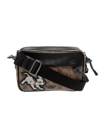 Pre-owned Coach Belt Bag In Gray