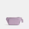 Coach Belt Bag With Signature Canvas Interior Detail In Pink