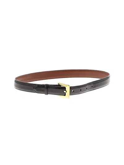 Pre-owned Coach Belt In Black