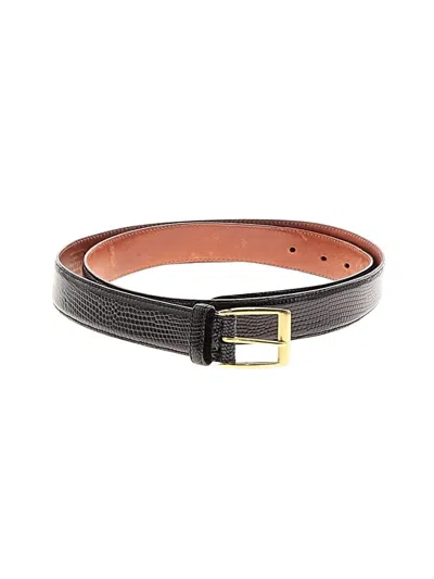 Pre-owned Coach Belt In Black