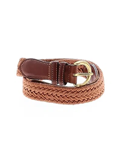 Pre-owned Coach Belt In Brown
