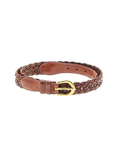 Pre-owned Coach Belt In Brown