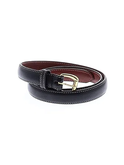 Pre-owned Coach Belt In Burgundy