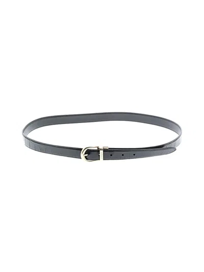 Pre-owned Coach Belt In Gray