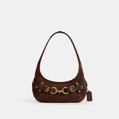 Coach Belted Ergo Shoulder Bag 26 In Blue
