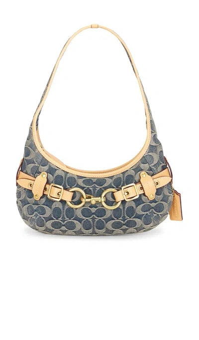 Coach Belted Ergo Shoulder Bag 26 In Signature Loved Denim