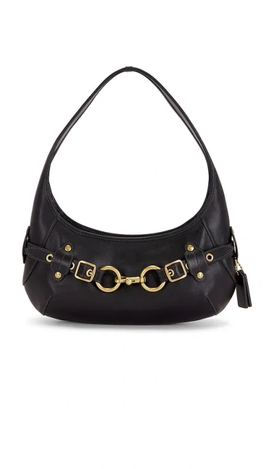 Coach Belted Ergo Shoulder Bag In Black