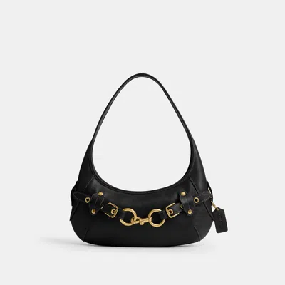 Coach Belted Ergo Shoulder Bag In White