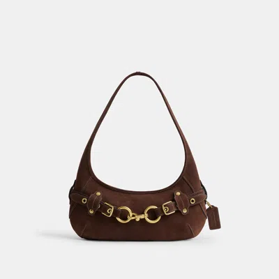Coach Belted Ergo Shoulder Bag In White