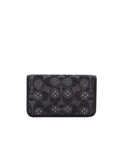 Coach Bi-fold Wallet In Black