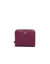Coach Billfold Wallet Col: Deep Plum, Size: Os
