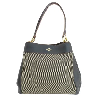 Pre-owned Coach Black Canvas Tote Bag ()