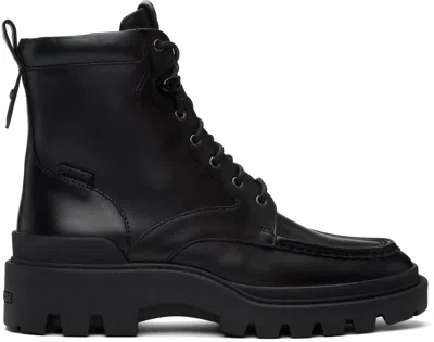 Coach Black Connor Boots