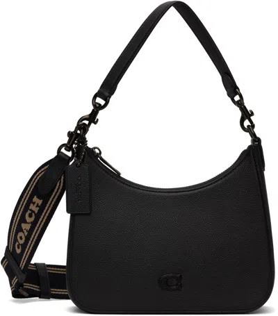 Coach Black Crossbody Signature Canvas Bag