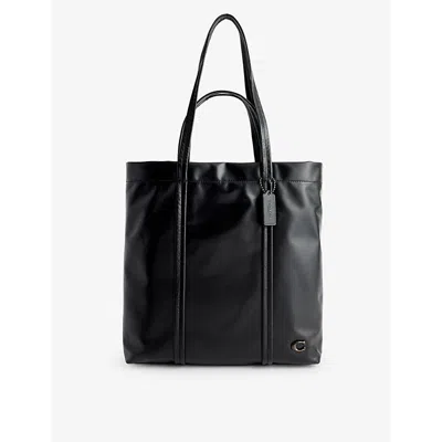 Coach Hall 33 Tote Bag In Black