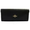 Coach Black Ladies Soft Slim Wallet In Black