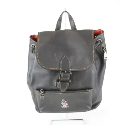 Pre-owned Coach Black Leather Backpack ()