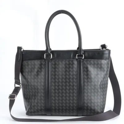 Pre-owned Coach Black Leather Briefcase Tote Bag ()