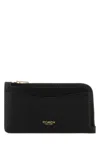 Coach Portacarte In Pelle Nera  Donna In Black