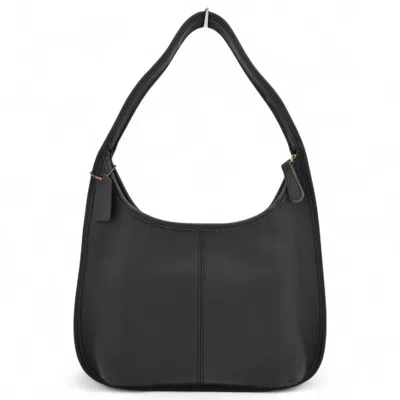 Pre-owned Coach Black Leather Handbag Shoulder Bag ()