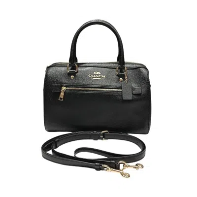 Pre-owned Coach Black Leather Handbag Shoulder Bag ()