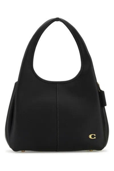 Coach Black Leather Lana Shopping Bag