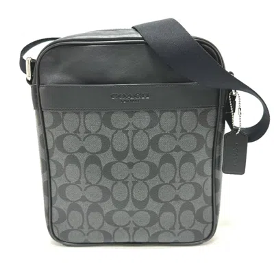 Pre-owned Coach Black Leather Shoulder Bag ()
