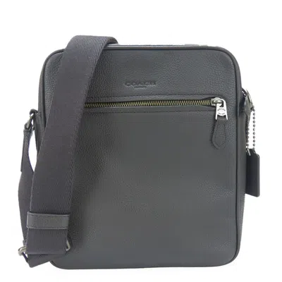 Pre-owned Coach Black Leather Shoulder Bag ()