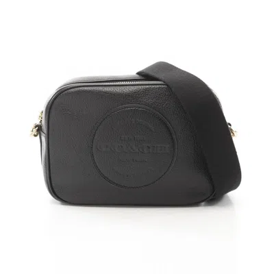 Pre-owned Coach Black Leather Shoulder Bag ()