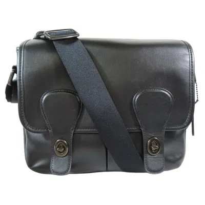 Pre-owned Coach Black Leather Shoulder Bag ()