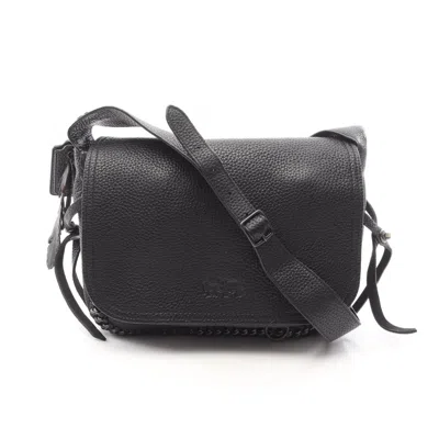 Pre-owned Coach Black Leather Shoulder Bag ()
