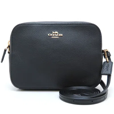 Pre-owned Coach Black Leather Shoulder Bag ()