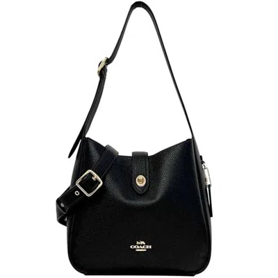 Pre-owned Coach Black Leather Shoulder Bag ()
