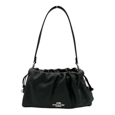 Pre-owned Coach Black Leather Shoulder Bag ()