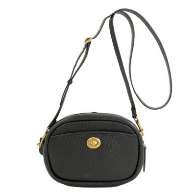 Pre-owned Coach Black Leather Shoulder Bag ()