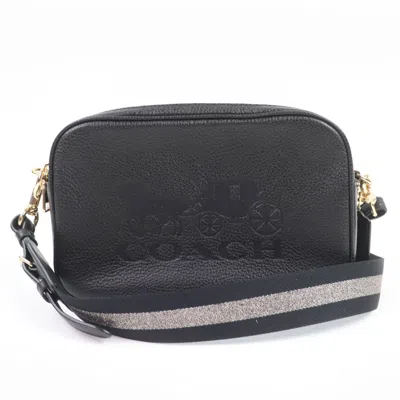 Pre-owned Coach Black Leather Shoulder Bag Sling Bag ()