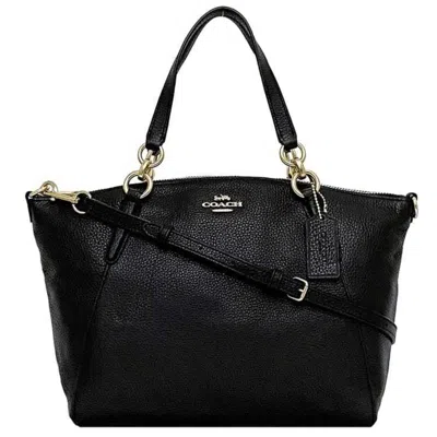 Pre-owned Coach Black Leather Shoulder Bag Tote Bag ()