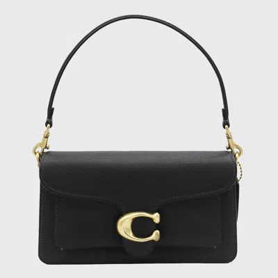 Coach Black Leather Tabby 26 Shoulder Bag
