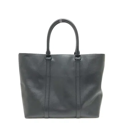 Pre-owned Coach Black Leather Tote Bag ()