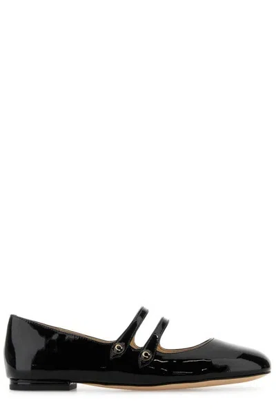 Coach Black Leather Winley Ballerinas