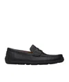 Coach Black Luca Driver Loafers In Black