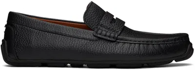 Coach Black Luca Driver Loafers