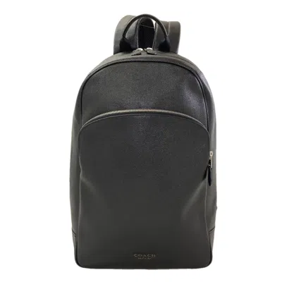 Pre-owned Coach Black Pvc Backpack ()