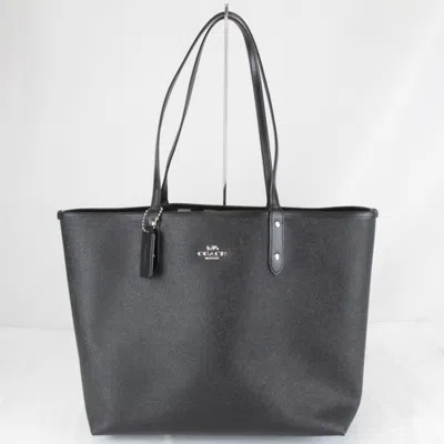 Pre-owned Coach Black Pvc Tote Bag ()