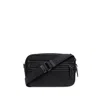 Coach Monogram Messenger Bag In Black