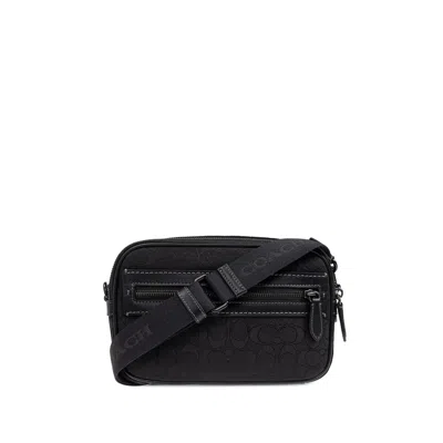 Coach Black Shoulder Bags
